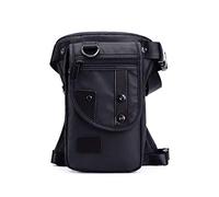 Bolsa Pierna Moto, Pernera Moto Riñonera for Hombre, Bolsa Impermeable for Pierna, Bandolera, Bolso de Hombro, Viaje for Motocicleta, for el Pecho, Trasero y Cadera