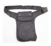 Bolsa pierna moto TEX EAGLE negro pernera para moto algodón