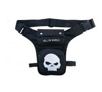 Bolsa pierna moto TEX HEAD blanco pernera para moto algodón