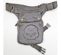 Bolsa pierna piel Roxton SHADOW Dead Head piel alta calidad ajuste RM1061DH