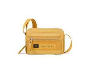 Bolsa Piquadro Ca4863bio Bolso Bandolera Hombre Nylon Amarillo
