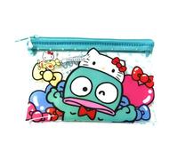 Bolsa plana de 50 aniversario, bonita bolsa de vinilo con cremallera, cartera para tarjetas y funda, bolsa Kawaii, 12 x 7,5 x 1 cm, Menta Hanging-yodon