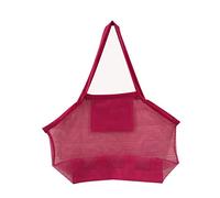 Bolsa Playa,Bolsas de Playa Niños al aire libre Adulto Almacenamiento Bolsos de almacenamiento Malla Shell Sand Beach Bolsa de concha for niños Juguete Malla de sandboxes Away Cross Coller Mess Bag(3-