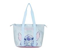 Bolsa Playa Stitch Grande Mujer y Niña - Bolso Tote Gran Capacidad Diseño de Stitch, Bolso Hombro Cremallera y Asas Largas Resistantes, Bolso Playa, Viaje y Verano