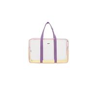 Bolsa Playa Verano Transparente A Prueba de Agua Playa de Gran Capacidad Bolsas de Asas de la Malla Vacaciones de Vacaciones Jelly Bag Mujer Bolso de Viaje (Color : Yellow, Size : Large(MAX Length) 5