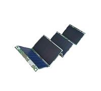 Bolsa plegable con panel solar Salida USB Cargador Dispositivo de carga portátil Fuente alimentación for exteriores Salida Ideal(120W6fold camouflage)