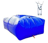 Bolsa plegable de almacenamiento de agua de PVC, tanque de agua de gran capacidad para riego en casa, jardín, granja, prevención de incendios, emergencia, 110 L a 8000 L