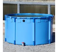 Bolsa plegable de PVC impermeable con válvula de drenaje para jardín, granja y uso de sequía