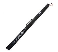 Bolsa Plegable Entsport para caña de Pescar de 114,3 cm, Bolsa de Almacenamiento para cañas de Pescar (Apto para cañas de 2 Piezas de 213,3 cm), 45-Inches, Negro