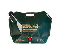 Bolsa plegable para contenedor de agua - Bolsa para agua plegable de 8 litros | Bolsa plegable para el transporte de agua | Porta agua para coche reutilizable, contenedor plegable para Acq