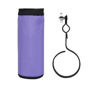 Bolsa Porta Baquetas de Oxford con Abrazadera, Portátil Púrpura | Protección y Almacenamiento de Palillos, Hierro Resistente, Uso con Varios Kits de Batería