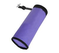 Bolsa Porta Baquetas Portátil con Abrazadera, Oxford Reforzado Púrpura | Contenedor para Baquetas, Protección y Almacenamiento, Uso con Varios Juegos de Batería, Hierro