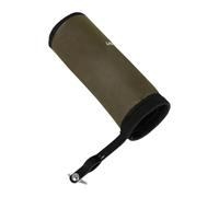 Bolsa Porta Baquetas Portátil de Oxford con Abrazadera para Batería | Color Coffee, Soporte de Hierro, Protección contra Daños, Fácil Transporte