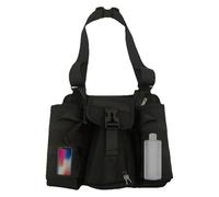 Bolsa Porta Botellas De Agua,Bolsa Deportiva,Mochila Sling Bolsa para botella de agua de entrenamiento con múltiples bolsillos - Bolso de hombro con mosquetones Bolso de viaje Bolso portabotellas para