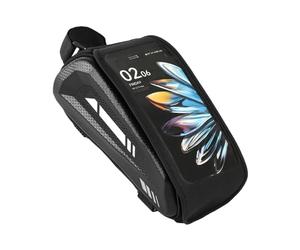 Bolsa Porta Móvil para Bicicleta Impermeable, Táctil y Antigolpes con Doble