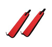 Bolsa Portabaquetas Roja 2 Piezas, Organizador Oxford Cremallera | Interior Acolchado, Varios Compartimentos, Asa y Correa, para Mallets y Rod Sticks en Conciertos