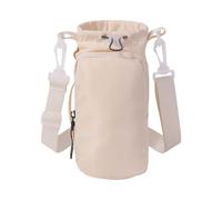 Bolsa portabotellas de agua, con correa ajustable, grande y aislada, soporte para botella de agua portátil para caminar, para camping, de picnic y playa, carreras de senderismo