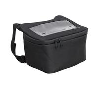 Bolsa portaherramientas para moto, bolso con compartimentos | Bolsa para accesorios de moto con ventana táctil para manillar de moto, scooter, llavero, cartera, teléfono móvil de viaje