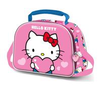 Bolsa portameriendas 3D Heart Hello Kitty