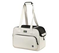 Bolsa portaperro - Tote flexible con bolsillos grandes | Bolsa ventilada para perro, para compras diarias caminando parque salida viaje viaje coche visita veterinaria gatos conejo