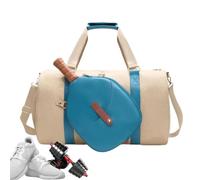Bolsa portaraquetas de Tenis Gran Capacidad Impermeable con de Raqueta y | Bolso Tote Unisex de Hombro de Gimnasio para Viaje Playa Camping Escapada Trayecto Diario Zapatillas Tenis Toalla Rop