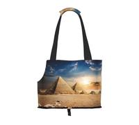 Bolsa portátil con estampado de Egipto Antiguo Pet-Ancient Egypt, ligera y transpirable, adecuada para sacar mascotas pequeñas.