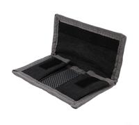 Bolsa portátil de banco de energía de cámara de humedad para bolsa de prueba para baterías LP-E8 EN-EL14 - Funda gris 21x10 cm (pequeño)