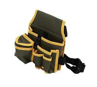 Bolsa portátil de bolsillo para cinturón de carpinteros, herramientas de reparación de destornilladores de jardín, multifuncionales, cintura ajustable