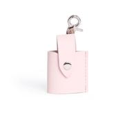 Bolsa Portátil de Cuero PU para Película - Compatible con Película de Cámara de Tamaño 135, Llavero de Color Sólido y Accesorio para Bolsa de Libro (Rosa)