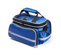 Bolsa portátil de primeros auxilios vacía, bolsa de enfermería con asa, bolsa para kits médicos de emergencia, para visitas a domicilio, atención sanitaria, cuidados paliativos, viajes(Blue)