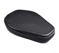 Bolsa portátil de tenis de mesa con compuesto EVA impermeable, diseñada para 2 raquetas y almacenamiento de múltiples pelotas, fácil de transportar con asa (negro)