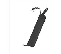 Bolsa portátil for guardar baquetas, con capacidad for 5 pares, for mazos de batería y baquetas de percusión.(Black)