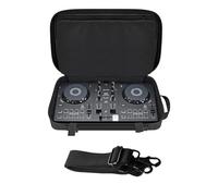 Bolsa portátil para AlphaTheta DDJ-FLX2, compatible con reproductor de discos FLX2/Pioneer DDJ-200/DDJ-WeGO4/Hercules Inpulse 200/Inpulse200 MK2, bolsa multifuncional con correa para el hombro, Bk
