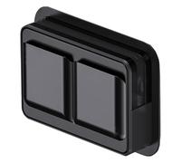 Bolsa portátil para aparejos de pesca, caja de almacenamiento portátil de aparejos de agua dulce, bolsa de almacenamiento portátil para llaves, teléfono celular, tableta, reloj, Estilo adhesivo,