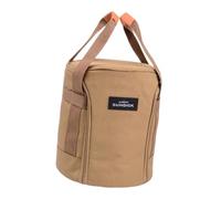 Bolsa Portátil para Calentador de Mesa Funda Multifuncional de Equipaje Estuche Protector para Hornillo Cremallera Doble Organizador Compacto Apta Par, Caqui