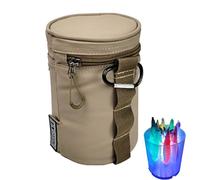 Bolsa portátil para equipo de pesca, organizador de almacenamiento de agua dulce con luz LED, señuelo de pesca nocturna y bolsa de cebo, adecuado para pesca al aire libre, hielo, viajes o aventuras en