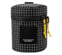 Bolsa portátil para herramientas de té, bolsa de accesorios de té de viaje, organizador de herramientas de preparación de té, bolsa compacta para kit de té, estuche de viaje para juegos de té, bolsa