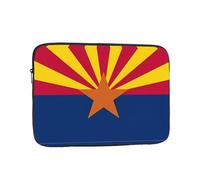 Bolsa portátil para laptop de 13 pulgadas, diseño de bandera de Arizona, a prueba de golpes, bolsillo interior para negocios, viajes, escuela, oficina