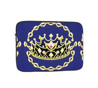 Bolsa portátil para laptop de 13 pulgadas, diseño de tiara de fantasía a prueba de golpes, bolsillo interior para negocios, viajes, escuela, oficina