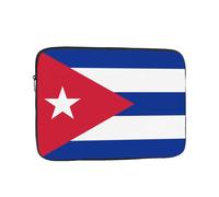 Bolsa portátil para laptop de 15 pulgadas, diseño de bandera cubana a prueba de golpes, bolsillo interior para negocios, viajes, escuela, oficina