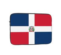 Bolsa portátil para laptop de 43.2 cm, bolsillo interior para laptop con estampado de República Dominicana a prueba de golpes para negocios, viajes, escuela, oficina