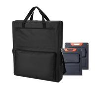 Bolsa portátil para panel solar, bolsa de almacenamiento para módulos solares compatible con Jackery Solar Saga 100/200, bolsa de viaje para panel solar con panel solar para 2 paneles solares (64,8 x