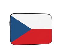 Bolsa portátil para portátil de 43.2 cm, diseño de bandera de la República Checa, a prueba de golpes, bolsillo interior para negocios, viajes, escuela, oficina