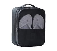 Bolsa portátil para zapatos, ropa interior, bolsas de almacenamiento multifunción para zapatos para viajes y uso diario, Black