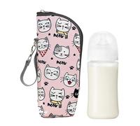 Bolsa Portátil Y Aislante para Botellas Bolsa Portavasos con Aislamiento | Térmica Protectora De Botella De Agua Para Verano, Picnic Al Aire Libre Y Guardería Infantil
