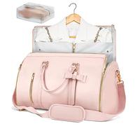 Bolsa portatraje de Viaje para Mujer, Rosado, Carry-on 20-Inch, Lindo