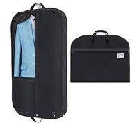 Bolsa Portatrajes de Viaje Premium 110x60cm para Hombre - Plegable, Transpirable con Asa y Cremallera - Funda Porta Trajes Completo en Tejido Oxford