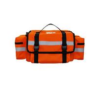 Bolsa profesional de primeros auxilios, bolsa de trauma médico con reflectante, bolsa médica de primeros auxilios de gran capacidad(solo bolsa) (naranja)