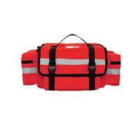 Bolsa profesional de primeros auxilios, bolsa de trauma médico con reflectante, bolsa médica de primeros auxilios de gran capacidad(solo bolsa) (rojo)