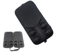 Bolsa protectora de EVA rígida para palas de pickleball con diseño de almacenamiento inteligente para 2 paletas y pelotas, tamaño compacto para un fácil transporte y uso diario